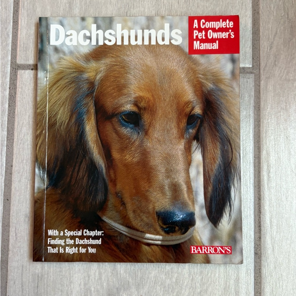 Daschunds. A Complete Pet Owner’s Manual. Barron’s Book
USED